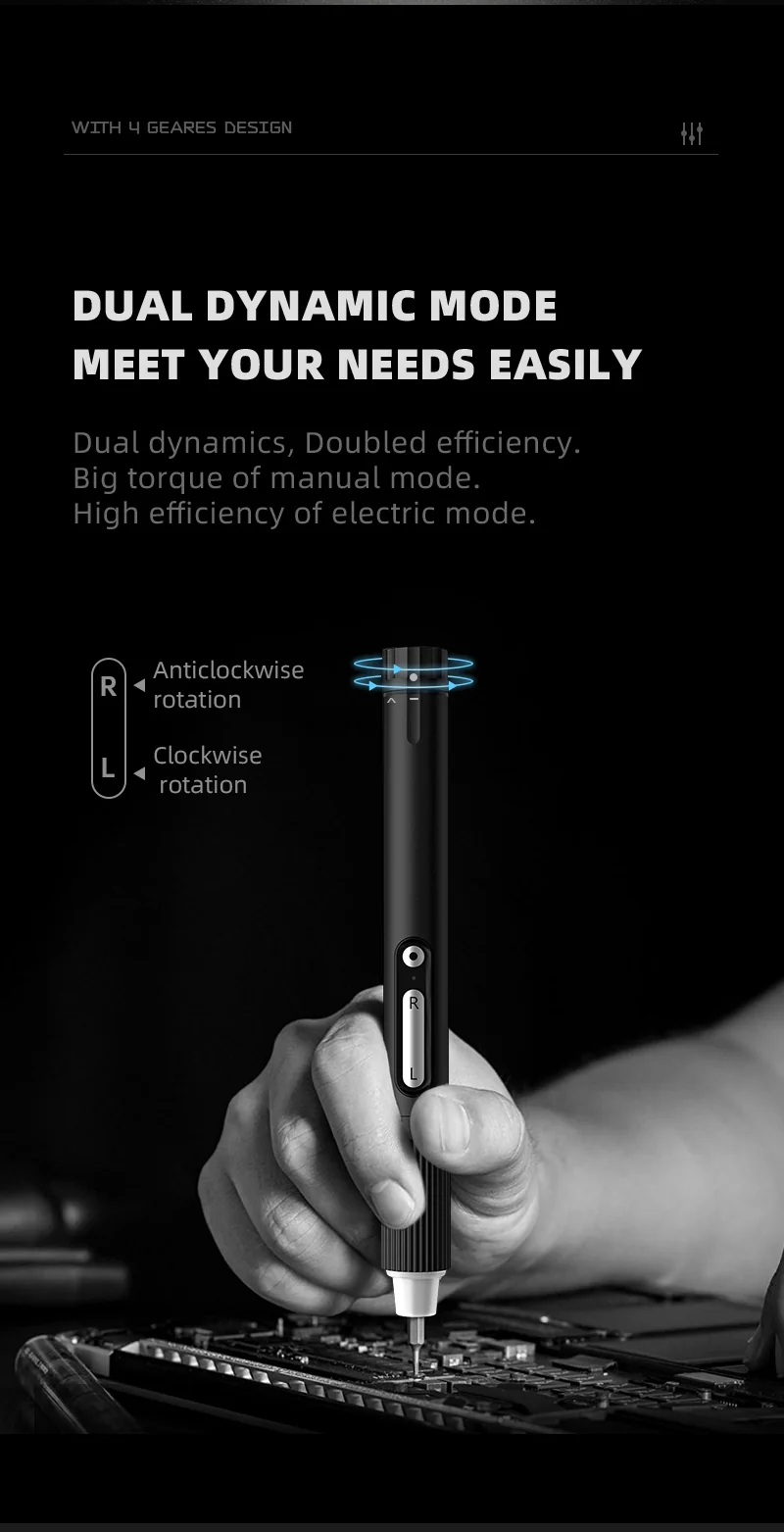 electric screwdriver set gmw01 photo 3.7v voltage